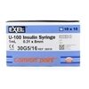 1cc Insulin Syringe 30G x 516 Exel Comfort Point 100Box