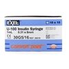 1cc Insulin Syringe 30G x 516 Exel Comfort Point 100Box