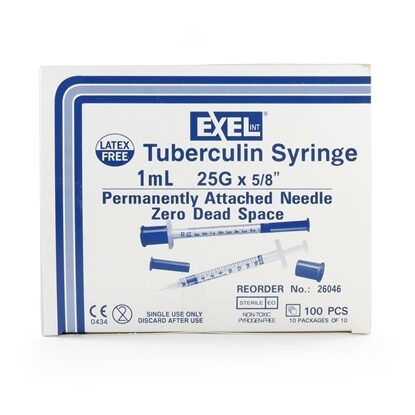 BD PrecisionGlide™ 1 mL Tuberculin Syringe w/ Det Needle w/o Safety –  Medsitis