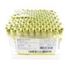 Blood Collection Tube Yellow ACD Solution B 13 x 100mm 6mL Glass Vacutainer 100Package