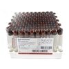 Blood Collection Tube Serum Separation Stripe RedGray 16 x 10mm 85mL Prelabeled Plastic Vacutainer 100Package