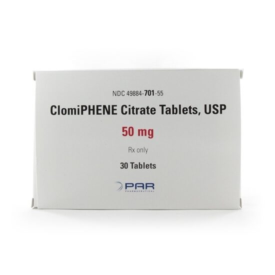 Clomiphene  50mg   30 TabletsBottle