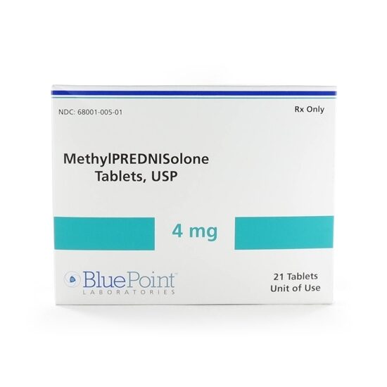 Methylprednisolone 4mg DosePack 21 TabletsBox