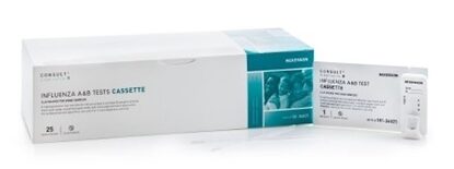 McKesson Consult™ Rapid Influenza A/B Diagnostic Test Kit, 25/Box
