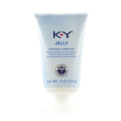 K-Y® Jelly, 4 Ounce Tube