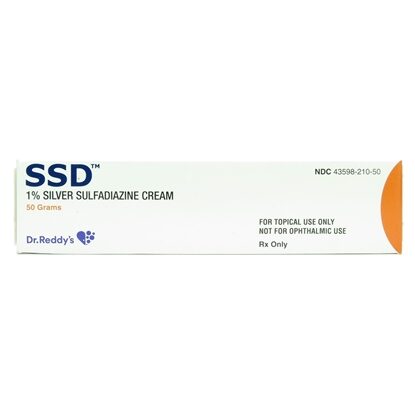 SSD™ Silver Sulfadiazine 1% Cream 50 g