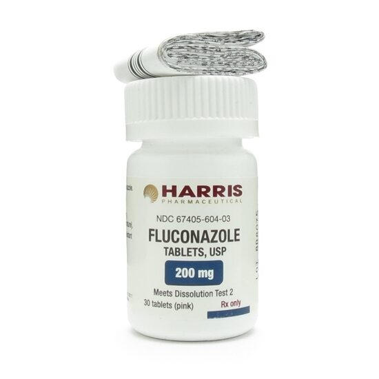 Fluconazole 200mg 30 TabletsBottle