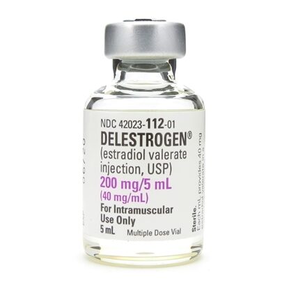 Delestrogen® (Estradiol valerate), 40mg/mL, MDV, 5mL Vial
