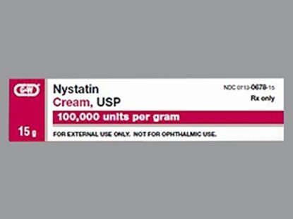 Nystatin  100,000 Units Cream 15 g