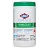 Hydrogen Peroxide Disinfectant Wipes for Surfaces 14  Clorox  65x9 Pull ups 95Container