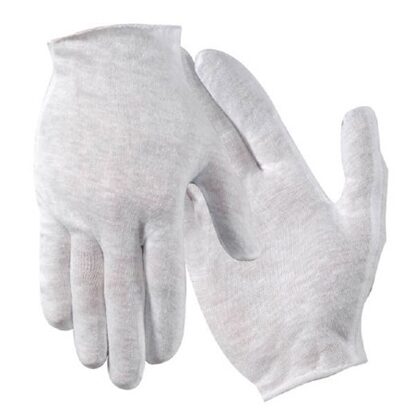Glove Liner, Cotton, Women's Small-Med, White, 12/Box