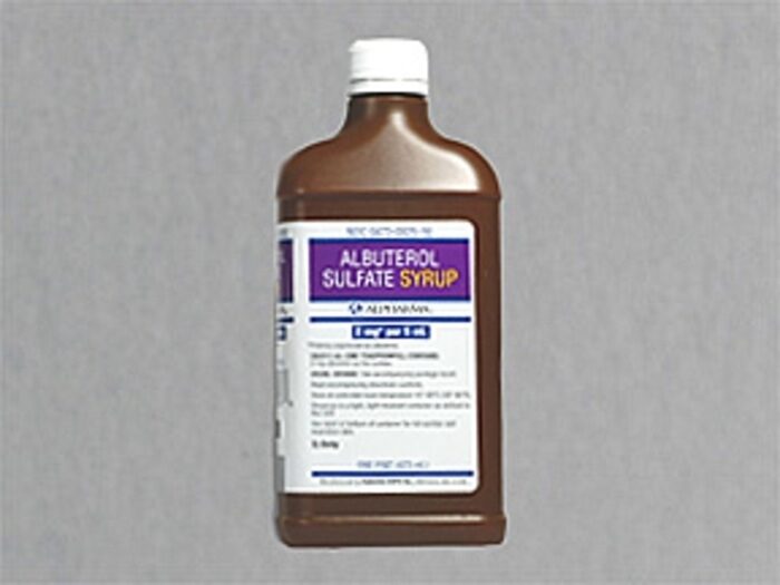 albuterol sulfate syrup 2 mg 5 ml para que sirve
