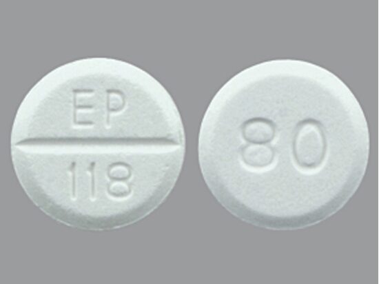 Furosemide 80mg 100 TabletsBottle