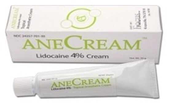 Lidocaine 4 Cream 30gm Tube