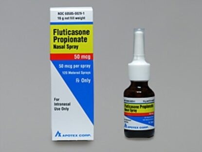 Fluticasone Propionate  50mcg/dose  120 dose  Spray 16gram
