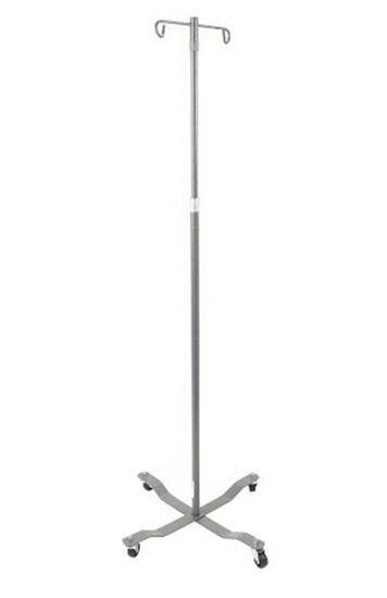 IV Stand 2Hook 4Leg TwistLock Steel Frame  extends to 92 entrust Performance Each