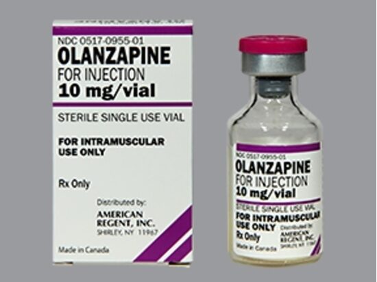 Olanzapine for Injection  Powder IM use 10mgVial SDV Vial