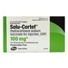 Picture of Solu-Cortef® (Hydrocortisone Sodium Succinate), Act-O-Vial®, 100mg/Vial, SDV, Vial