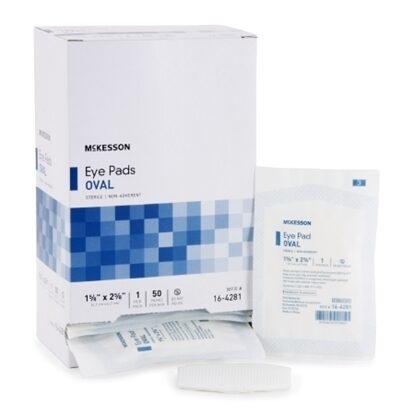 Oval Eye Pads 1 5/8" x 2 5/8", 50/Box