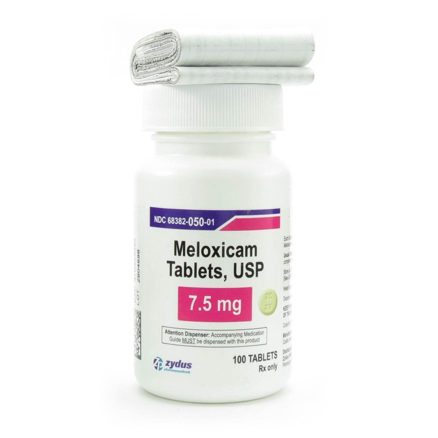 Meloxicam 7 5mg tablets 100 bottle mcguff