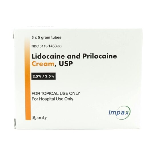 LidocainePrilocaine HCl 25 Cream 5x5gramBox