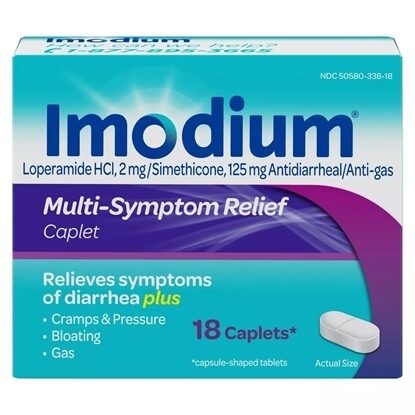 Imodium AD® (Loperamide HCl), 18 Caplets/Box