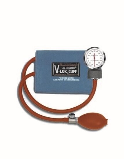 Sphygmomanometer Pocket Aneroid Adult Calibrated VLok and Case  Discontinued