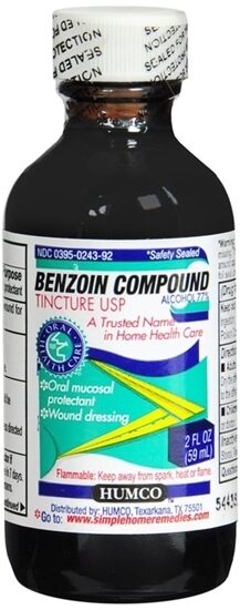 Benzoin Compound Tincture 2oz Each