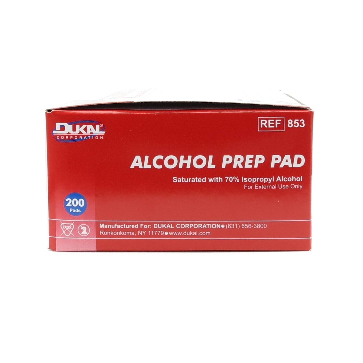 Alcohol Prep Pads, Dukal, Sterile McGuff