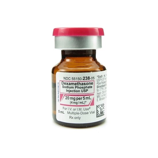 Dexamethasone Sodium Phosphate  4mgmL MDV  5mL Vial