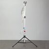 IV Stand Collapsible Lightweight Portable 2 hook 3Leg Up to 71 Each