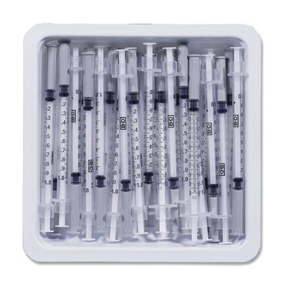BD PrecisionGlide™ Allergy Syringe With Needle 1cc 26G x 1/2", 1000/Case