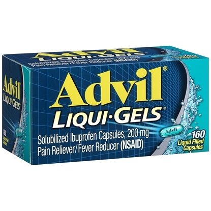 Advil®, Liqui-Gels 200mg, 160 Liqui-Gels/Bottle