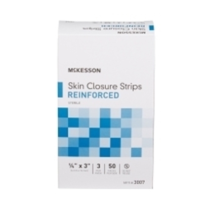 McKesson Wound Closure Strips 1/4" x 3", 50/Box