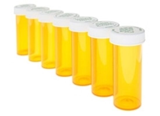 Caps only Prescription Vial 9dram ChildResistant 250package