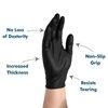 Gloves Nitrile Synthetic PF 2nd Skin Black 100Box