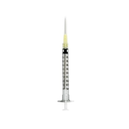 1cc Tuberculin Syringe, 20G x 1", 100/Box