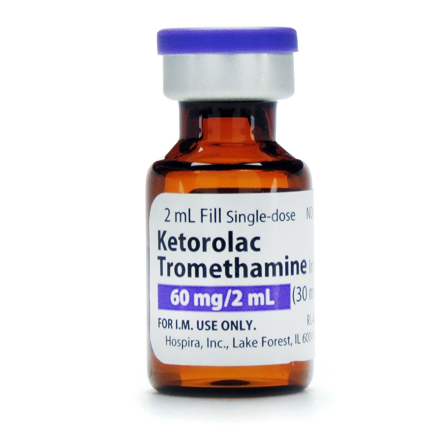 Ketorolac IM, 60mg/2mL, SDV, 2mL Vial | McGuff