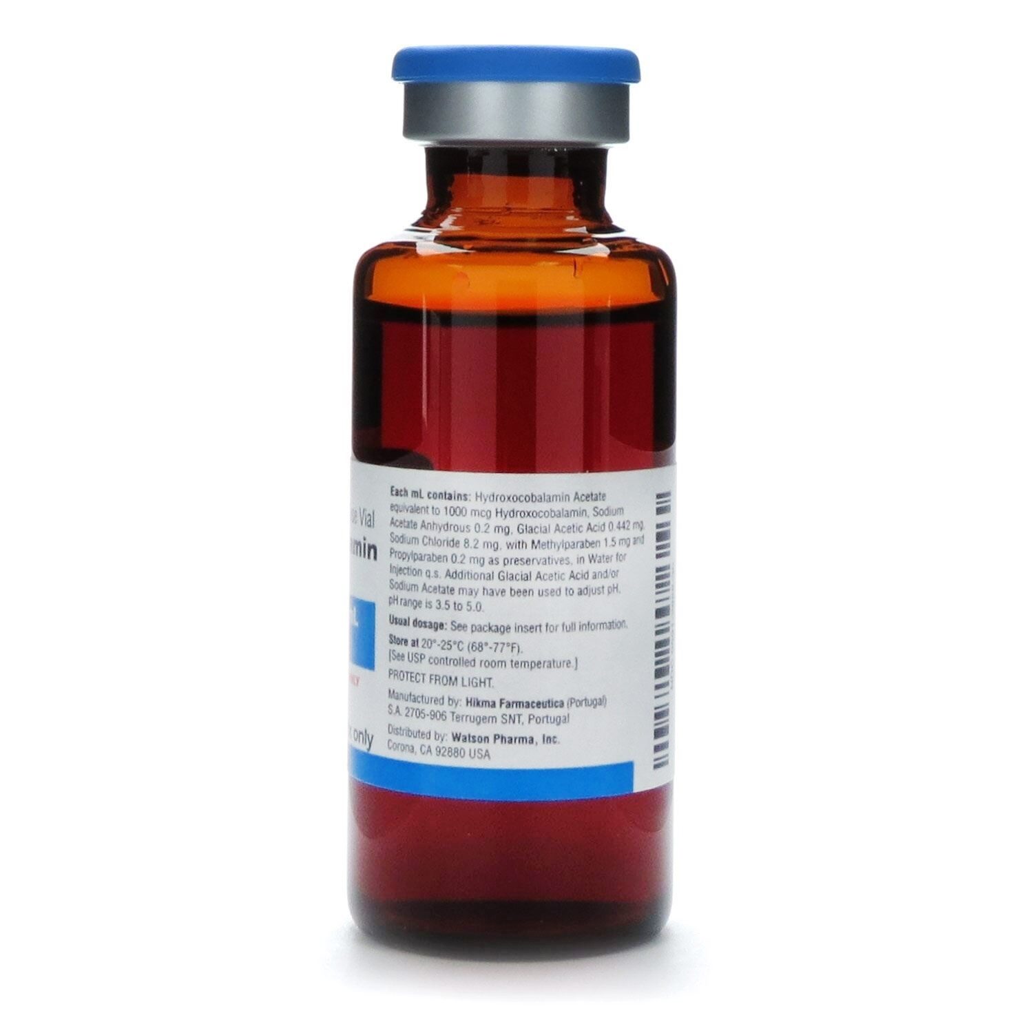 Hydroxocobalamin (B12) Injection 1000 mcg/mL, Multiple Dose Vial 30 mL, Each McGuff