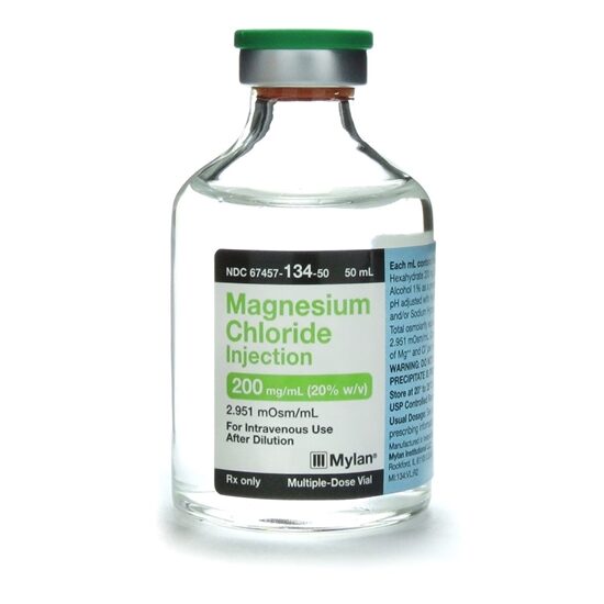 Magnesium Chloride for IV 200mgmL MD 50mLVial