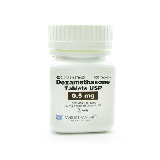Dexamethasone 0.5 mg Tablets, 100 Count