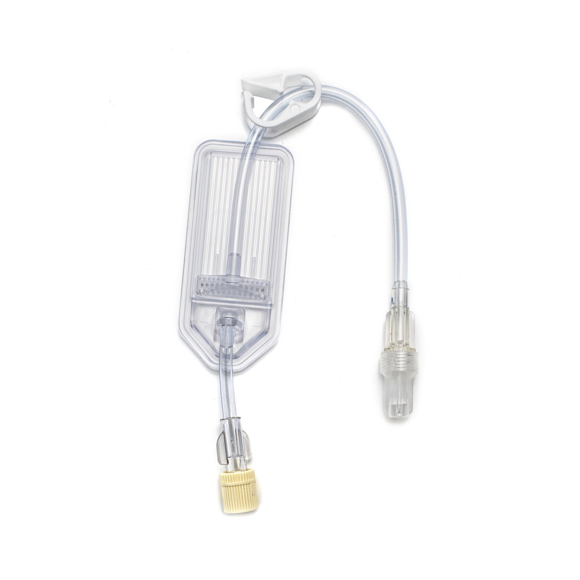 IV Extension Set, 0.2 Micron Filter, On/Off Clamp, Luer-Lock, Latex-free,  DEHP-free, 8, FlowStop Cap, Each