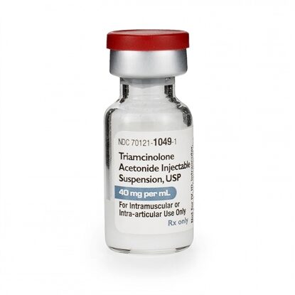 Triamcinolone Acetonide Injection 40 mg/mL (Kenalog Substitution), Single Dose Vial 1 mL, Each
