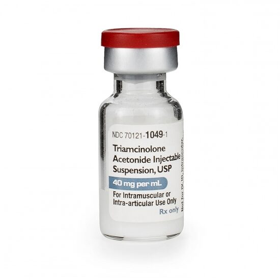 Triamcinolone Acetonide Injection 40 mg/mL (Kenalog Substitution), Single Dose Vial 1 mL, Each