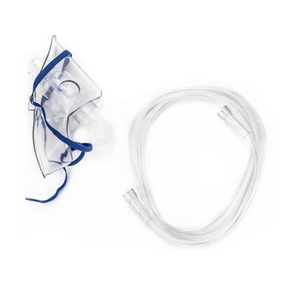 Mask, Nebulizer, Adult Elongated, Opti-Mist,  w/7' Tubing, Each