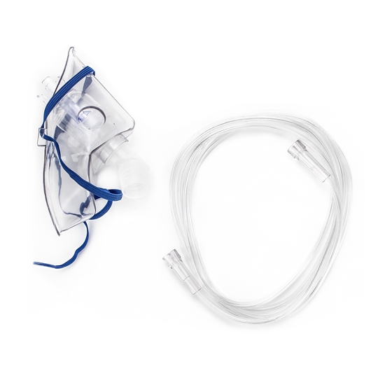 Mask Nebulizer Adult Elongated OptiMist  w7 Tubing Each