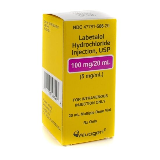 Labetalol HCl 5mgmL MDV 20mL Vial