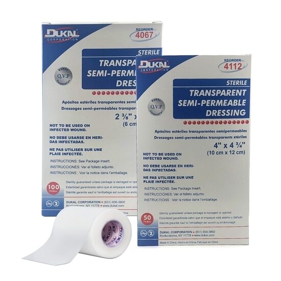 Transparent Dressings Sterile SemiPermeable LatexFree