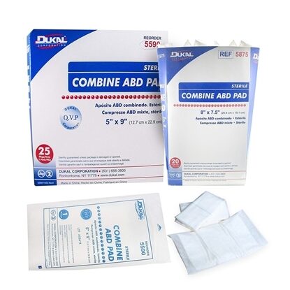 Dressing, Combine Sterile Abdominal Padding