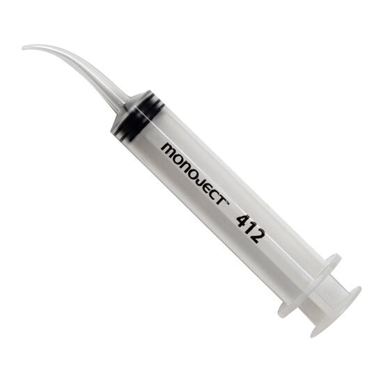 12cc Syringe Curved Tip Sterile Monoject 50Box